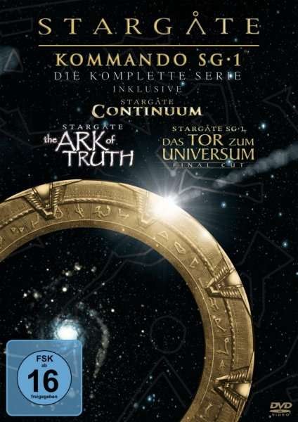 Stargate Kommando SG-1 - Die komplette Serie (inkl. Continuum, The Ark of Truth & Bonus-DVD) [61 DVDs]