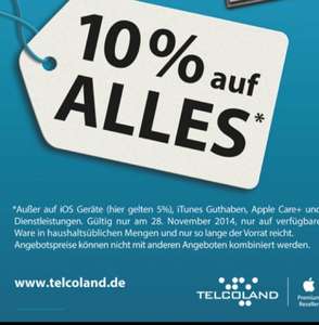 Black Friday 10% Telcoland Apple Premium Reseller