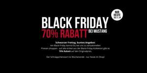 Black Friday - Mustang Black Friday Deal 70 % auf ausgewählte Artikel