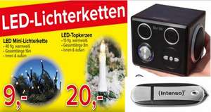 [Lokal Münster] Omega Electronic Angebote:Musik Würfel,32 GB USB-Stick, LED Beleuchtung etc.