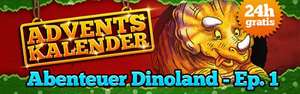 Heise-Adventskalender: Kinderhörspiel - Abenteuer Dinoland - Folge 1 - Allosaurus in Not