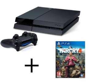 Playstation 4 500GB + Farcry4 limited edition für 392,72 €