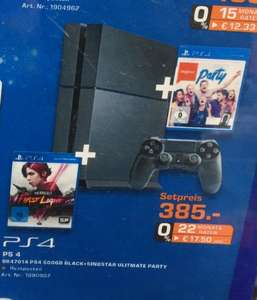 [Local] Saturn AACHEN PS4 500GB Black + inFAMOUS: First Light + SingStar: Ultimate Party