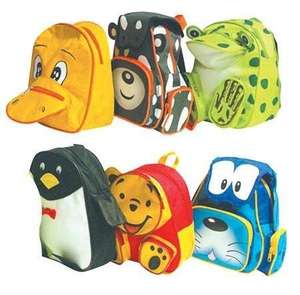 Bei Yatego Lustige Kinderrücksäcke in Tiermotiven Puh der Bär, Duffy Duck, Kuh, Bello, Pinguin statt 12,99 nur 7,99 