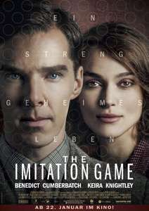 Fast kostenlos ins Kino zu "The Imitation Game - Ein streng geheimes Leben"