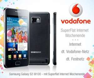 Samsung Galaxy S2 mit Vodafone Internet-Flatrate (200mb) für 455,75€