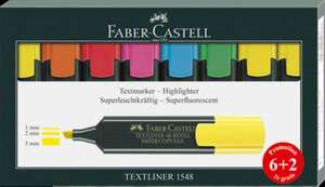 [McPaper, Offline] Faber-Castell Textmarker 6+2, für 2,99, statt 6,49