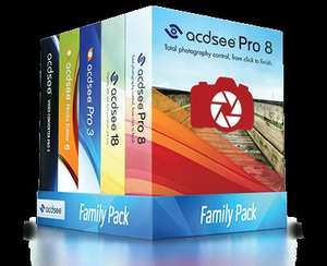 [Bildbearbeitung] ACDSee Family Pack - alle Programme bis zu 3 Benutzer