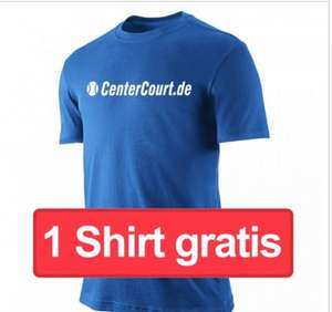 [CenterCourt.de] Gratis T-Shirt (Versandkosten von € 3,95)