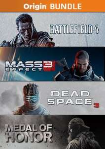 Origin MX: Action Bundle - Battlefield 4, Dead Space 3, Medal of Honor, Mass Effect 3