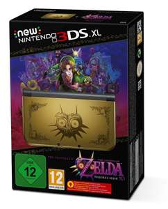 New 3DS XL gold, Konsole, inkl. Legend of Zelda: Majora's Mask [derclub.de]