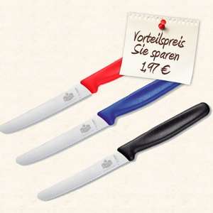 Victorinox Messer 6 Stück für 15 € - durch Newsletter Gutschein + versandkostenfrei - Karls Shop