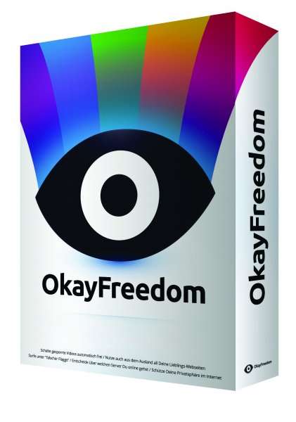 12 Monate OkayFreedom VPN Premium für Windows (mit unbegrenztem Datenvolumen) statt 29,95€