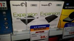 [Lokal]Seagate Expansion Portable USB 3.0 2TB (STBX2000401) ( PS4 geeignet) Saturn Offenbach Ringcenter