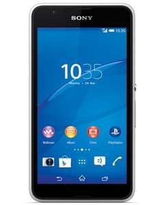 [Handyschotte] Sony Xperia E4G LTE (4,7'' qHD IPS, 1,5 GHz Quadcore, 1GB RAM, NFC) in weiß für 126,85€