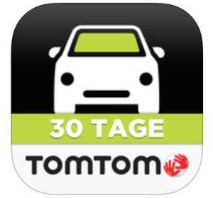 (iPhone/iPad) 30-Tage TomTom D-A-CH inkl. TomTom Traffic testen für 0,99€