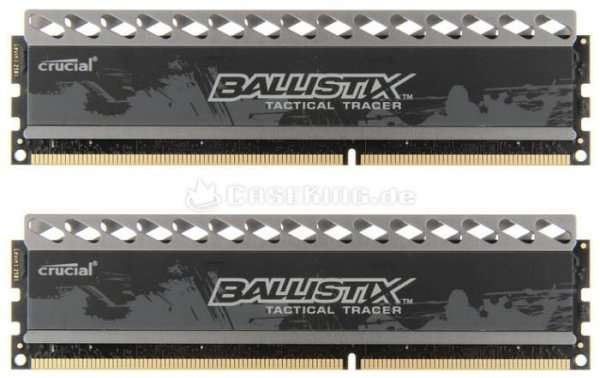 8GB KIT - Crucial Ballistix Smart Tracer LED, DDR3-1866, CL9 @ HOH.de