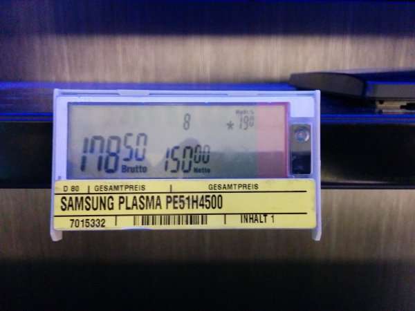 [METRO-Saarbrücken](LOKAL?) 51-Zoll-Einsteiger-Plasma-TV: Samsung PE51H4500, HD-Ready, Idealo 399,-