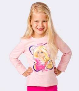 Lamaloli Sale: Kinder und Babykleidung ab 1,95€ (Disney, Barbie, Monster High, Schlümpfe) z.B. Barbie Shirt für 2,95€ [10€ Gutschein ab 40MBW]