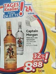 [Dursty] Captain Morgan Spiced Rum oder White Rum 8.88€ 