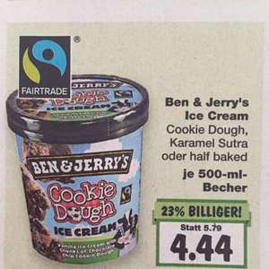 Ben & Jerry's Ice Cream versch. Sorten f. 4,44 b. Kaufland (bundesweit)