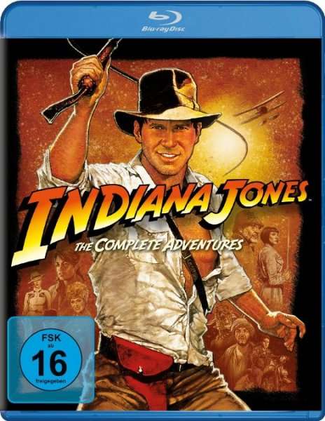 [AMZN PRIME]  Indiana Jones Collection Bluray - 19,97 - Alle vier Teile (4.Teil 2 Disc Special)