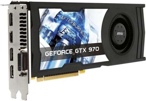 [Allyouneed] MSI GeForce GTX 970 4GD5 OC, 4GB GDDR5 für 287,48