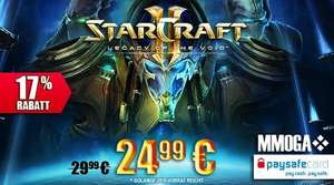 Starcraft 2 Legacy of the Void für 24,99€ statt 39,99€ mit PaysafeCard