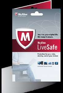 McAfee LiveSafe - 1 Jahr kostenlos