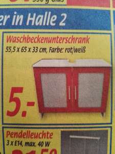 [Lokal Leer] Haka : Waschbeckenunterschrank 5€