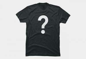 T-shirts Mystery Tee 3-Pack/5-Pack 15$/25$  oder 1 for 6$ @DesignByHumans Versandkostenfrei
