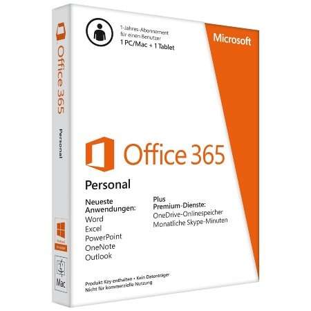 Microsoft Office 365 Personal (1User) + F-Secure SAVE (3User) [Cyberport]