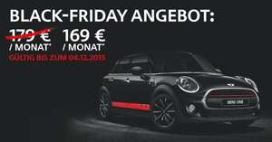  Privat Leasing- @Black Friday Angebot - [B&K] "BLACKLINE" MINI One First 5-Türer - für 169 €/Monat