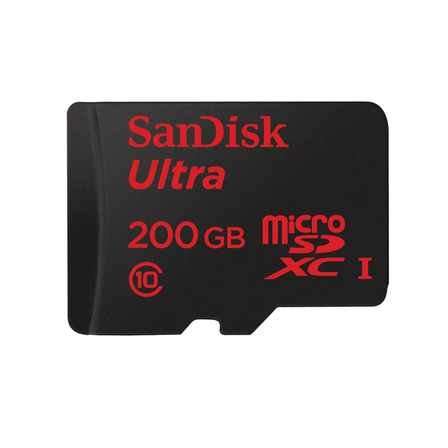 SanDisk 200GB Ultra microSD Speicherkarte @NBB