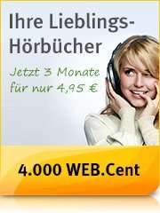 NICHT DOPPELT - Web.de Club (nicht gmx)  4000 Webcent (nicht 20e Amazon) für 3x4,95 audible 