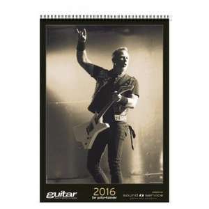 Musiker-Jahreskalender zum Schnäppchenpreis (Guitar, DrumHeads,....) - PPV-Medien 7,99€/9,99€