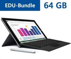 Surface 3 EDU-Bundle (64GB + 4GB RAM + Cover + Stift)