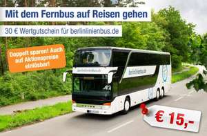 30€ Wertgutschein Berlinlinienbus für 15€ [ab-in-den-Urlaub-Deals]
