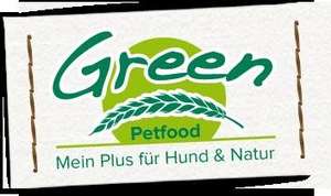 2 kostenlose Hundefutter-Proben + 5 € Gutschein gratis (green-petfood.de)