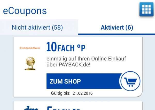 Payback - 10-fach Punkte bei notebooksbilliger.de