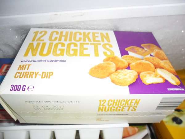 LIDL • 12 Chicken Nuggets mit Curry Dip (McDonalds Herstellung?) für 1,69