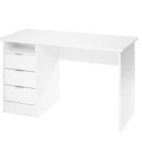 Schreibtisch 120/76/55 cm in weiß um 30 Euro (Abholung) bei Mömax