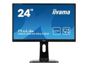 Iiyama ProLite XB2483HSU-B2 - 23,8'' LED-Monitor PIVOT [shoppingfever.de]