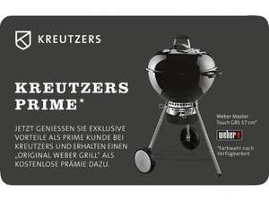 (Saturn) KREUTZERS Fleisch- und Genuss Prime Card (+ 50 Euro Gutschein) + Original Weber Mastertouch GBS 57 Grill