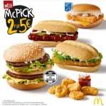 [McDonalds] 2 für 5€ Aktion McPick (ab 12.5.)