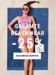 25% auf die gesamte Beach Wear bei [Gina Tricot], z.B. Triangel Bikini Ober- und Unterteil für 11,92€ inkl. Filiallieferung