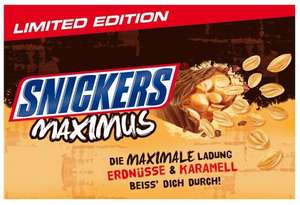 Snickers Maximus 6x45g für 1,49 Eur @Lidl
