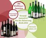 Wein-Paket: 6 Liter deutscher Rotwein oder Weißwein (verschiedene Winzer), kostenloser Versand bis 30.06 ab 26,35€