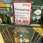 [Akzenta Wuppertal] 0,7l Tanqueray Gin 47,3% + 1l Thomas Henry Tonic 14,99€