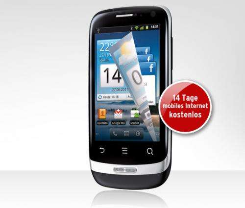 Huawei Ideos X3 Smartphone mit o2 Netlock bei Tchibo (offiziell ab Montag) auch in den Filialen